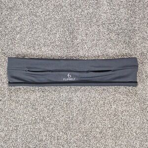 FlipBelt Classic Running Belt Gray Athletic Waist Pouch Made in USA